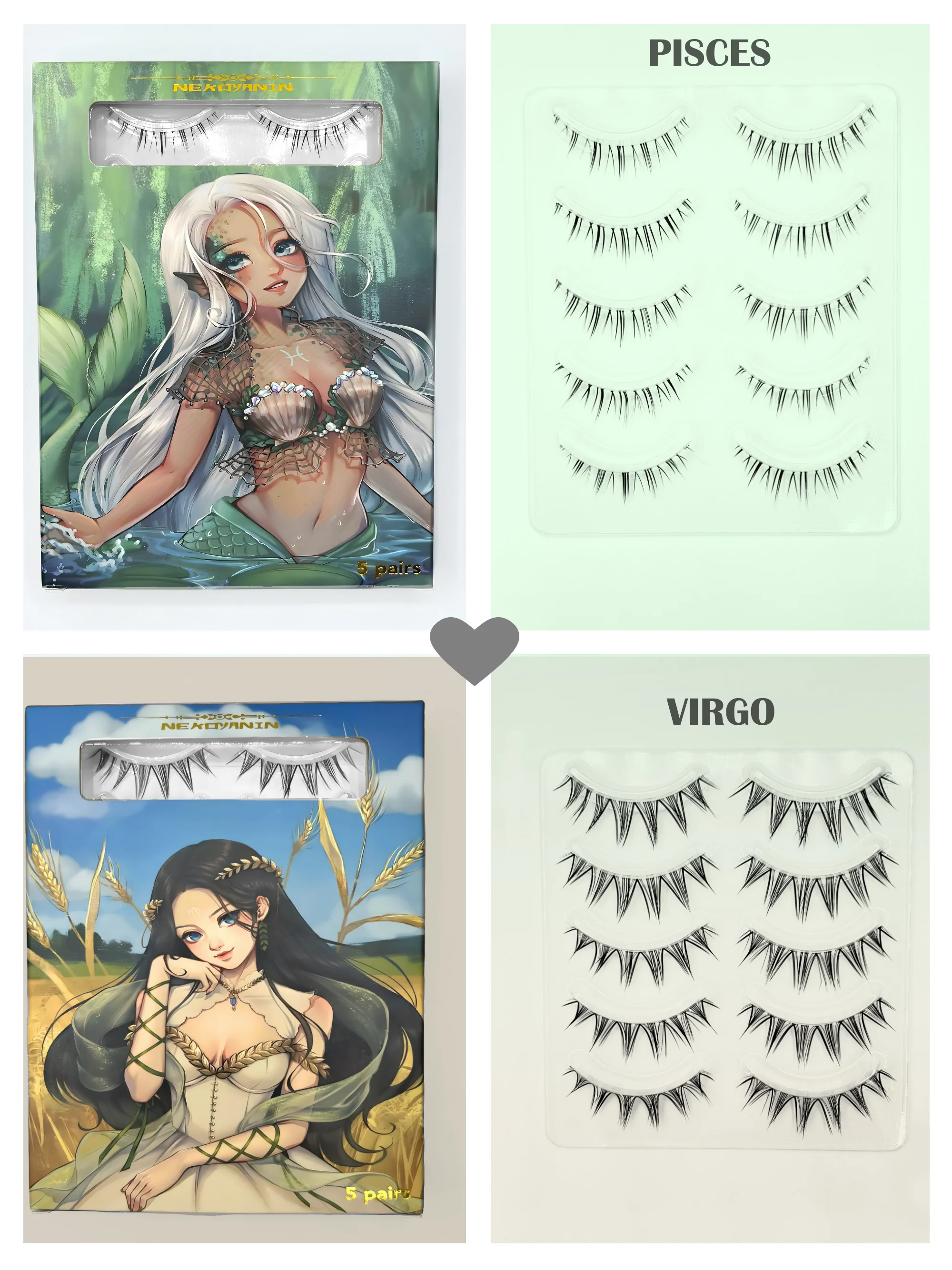Zodiac Manga Lashes - Image 5